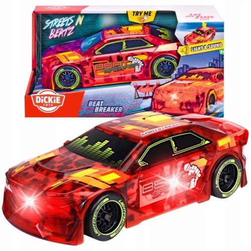 Dickie Toys Beat Breaker Mașină Vehicul Lumină și Sunet