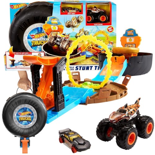 HOT WHEELS MONSTER TRUCK STUNT TIRE OPONA ARENA