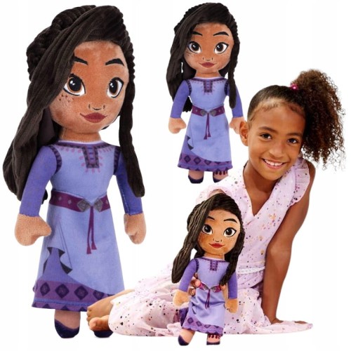SIMBA DISNEY POVESTEA DORINȚEI DISNEY WISH PUI DE PLUȘ AISHA 30 CM