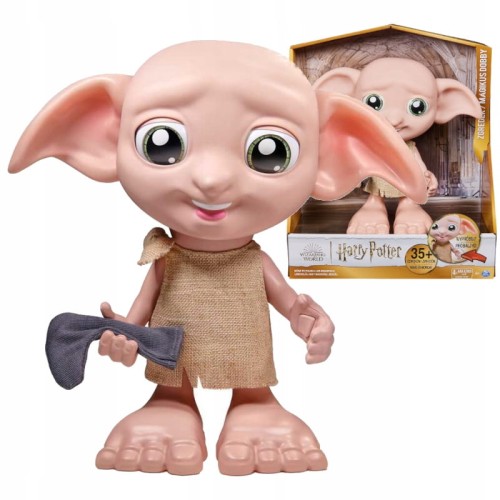 HARRY POTTER INTERACTIV ZGREDIȘ WIZARDING WORLD ÎN POLONEZĂ DOBBY 35 SUNETE