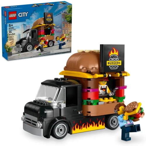 LEGO City Camion cu Burgeri Set De Piese 60404 194 El. 5+