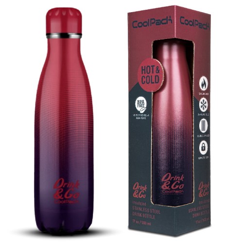 CoolPack Termos Drink&Go Bidon Metalic Gradient Costa 500 ml