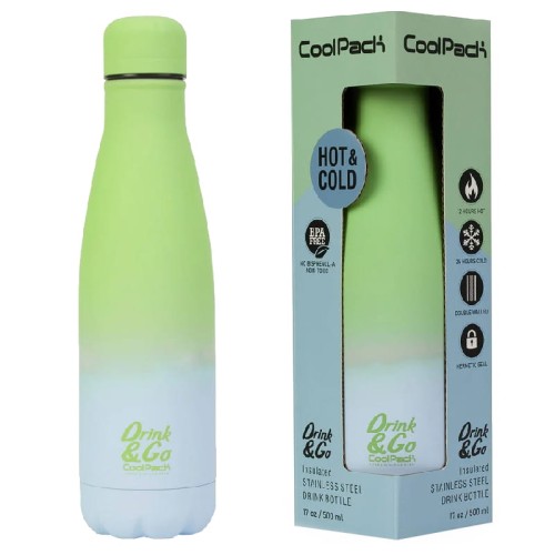 CoolPack Termos Drink&Go Bidon Metalic Gradient Mojito 500 ml