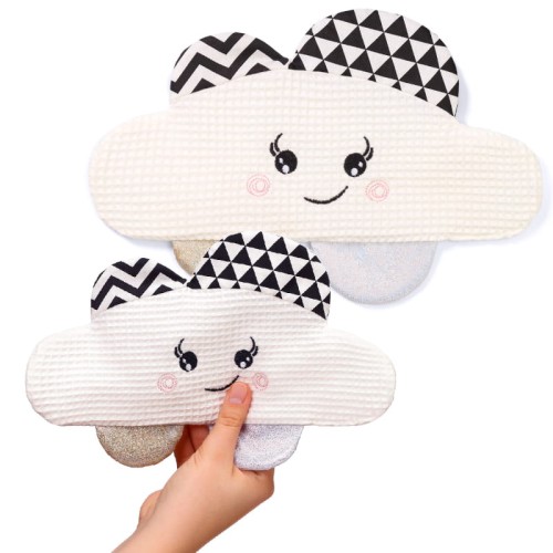 Babyono Szeleścik Sensoryczny Przytulanka Blinky Cloud Blink & Smile Chmurka 0m+