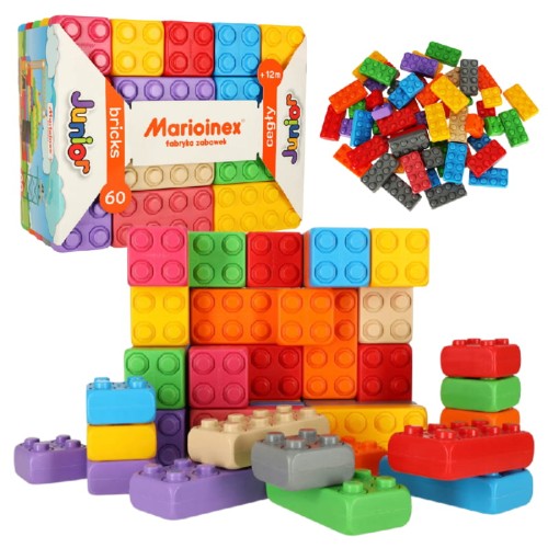 Marioinex Cărămizi Junior Set Cărămizi 60 El.