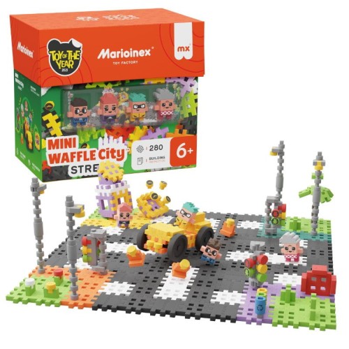 Marioinex Constructor City Set Stradă 280 Elemente