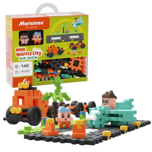 Marioinex Mini Waffle City Spectacol Aerian 148 Elemente