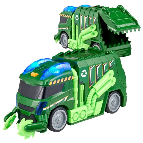 Dumel Flota Urbană Camion de Gunoi Patrulă de Noapte Vehicul Comunale Lumină și Sunet