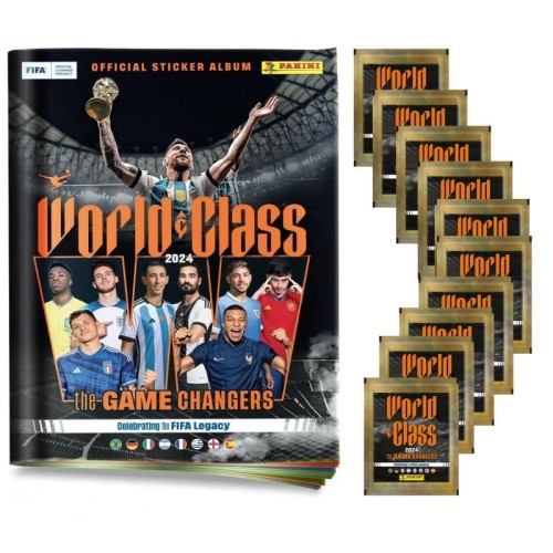 Albumul Colecționar Fifa World Class 2024 pentru Stickere The Game Changers