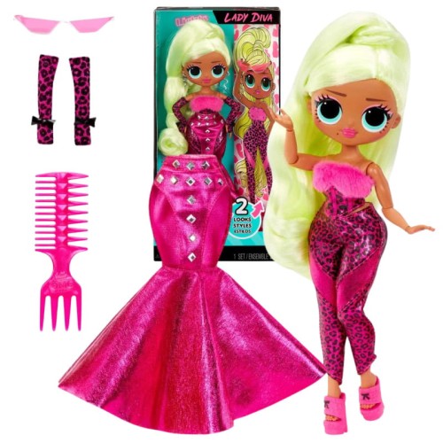 LOL Surprise OMG Papusa Modei LADY DIVA Noua Editie Set Cu Accesorii