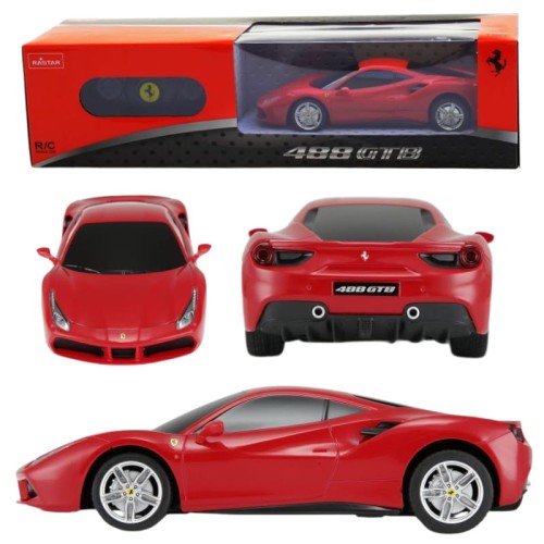 Rastar Ferrari 488 GTB Vehicul Controlat de la Distanță RC Mașină Auto + Telecomandă