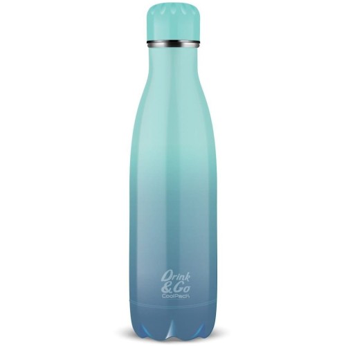 CoolPack Termos Drink&Go Bidon Metalowy Gradient Blue Lagoon 500 ml