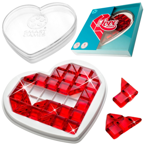 Smart Game Love Puzzle (ENG) Iuvi Games Joc de Societate Logic Inimă