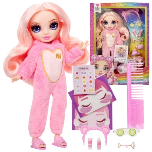 Rainbow High Junior Petrecerea pijamală Bella Parker Păpușă + Accesorii