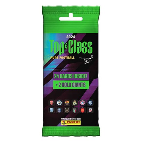 Top Class 2024 Fat Pack 24 Carde Colecționabile + 2 Carde Holo
