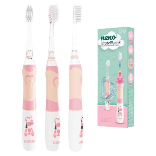 Neno Fratelli Pink Periuță Electrică De Dinți Pentru Copii 6+