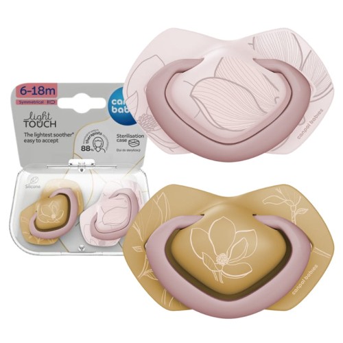 Canpol Babies Suport de supt din silicon simetric Light Touch 6-18m