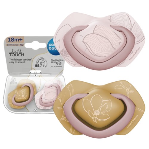 Canpol Babies Suzetă Silicona Simetrică Light Touch 18m+