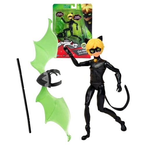FIGURINA MIRACULOUS PISICA NEAGRĂ + ACCESORII ARIPI