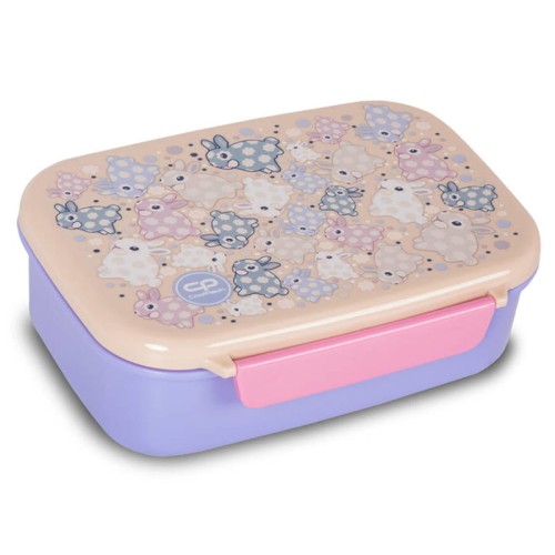 Coolpack FoodyX Vas pentru prânz cu compartiment White Bunny