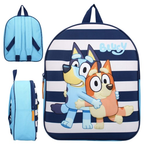 Vadobag Rucsac Mic pentru Grădiniță Copii Bluey și Bingo Oh Happy Days Imprimare 3D