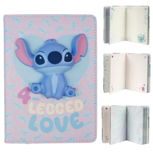 Coolpack Disney Squishy Stitch 4Legged Love Notes Caiet B6