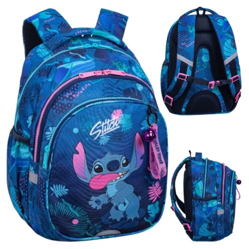 Coolpack Jerry Rucsac Şcolar pentru Tineret Disney Stitch cu 3 compartimente