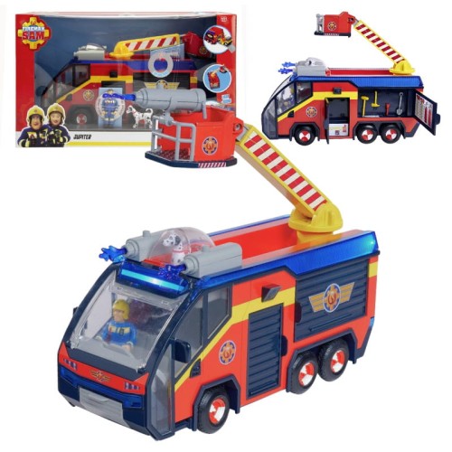 Pompierul Sam Vehicul de Salvare Jupiter Interactiv