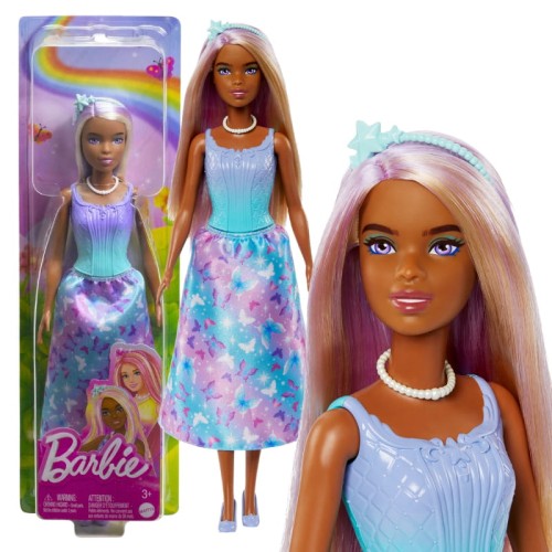 Barbie Prințesă În Rochia Albastru-Roz