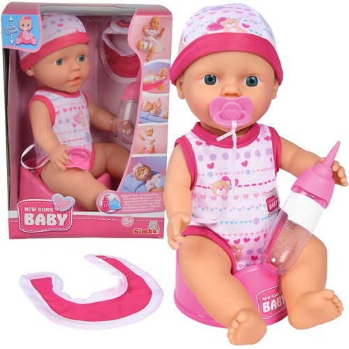 Bebeluș Interactiv Păpușă Multifuncțională Roz Închis 30 Cm