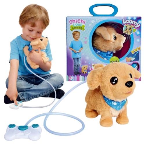 Simba Chi Chi Love & Friends Câine Interactiv Loomy Golden Retriever Mascotă 3+