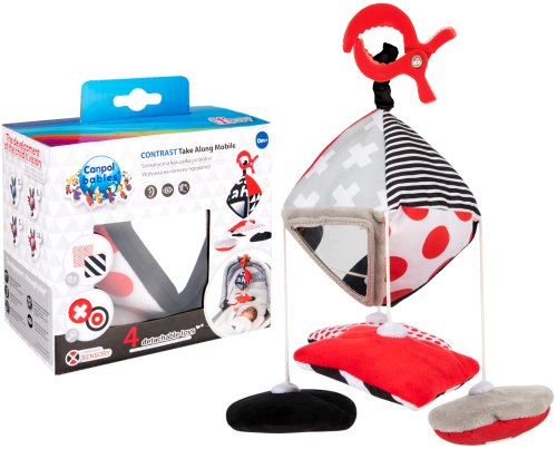 CARUSEL CONTRASTANT CANPOL PENTRU CULOAR STROLLER FOTELIK 0m+