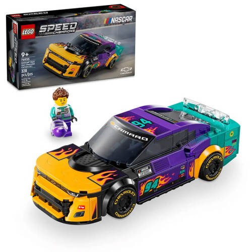 Lego Speed Champions Nascar Next Gen Chevrolet Camaro Zl1 Set Cărămizi 76935 328 El. 9+