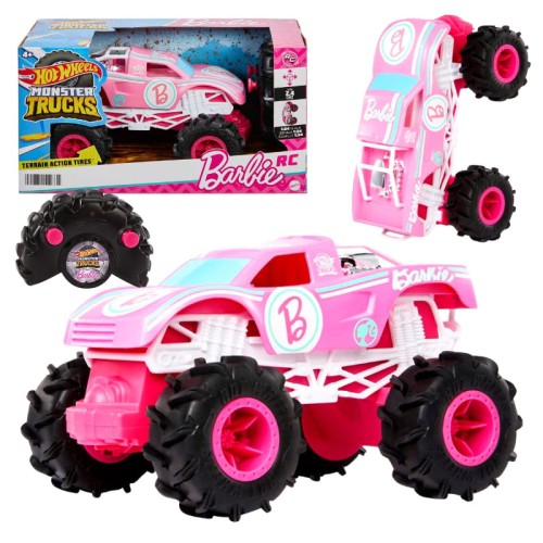 Hot Wheels Monster Trucks Barbie RC Mașină Telecomandată