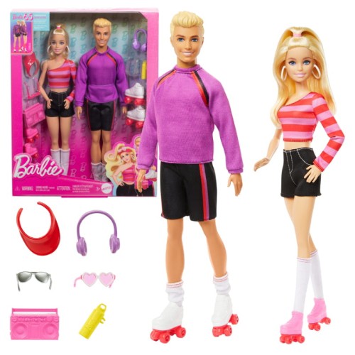 Barbie Fashionistas Ken pe Role set de păpuși de aniversare de 65 de ani