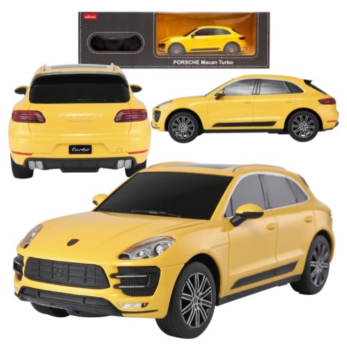 Rastar Porsche Macan Turbo Vehicul Controlat De La Distanță RC Mașină 1:24