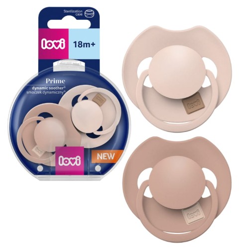LOVI Prime Suportator Din Silicon Dinamic Nude/Blush 18m+ 2-pak