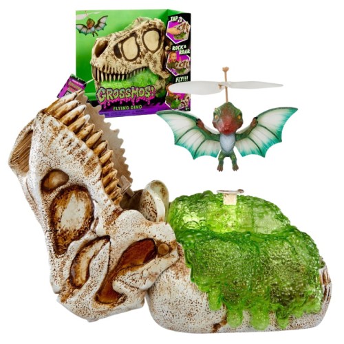 GrossMos! Dinozaur Zburător Interactiv Verde