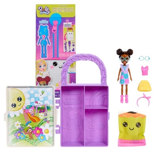 Polly Pocket Mică Stilistă Valiză Portabilă Cu Accesorii