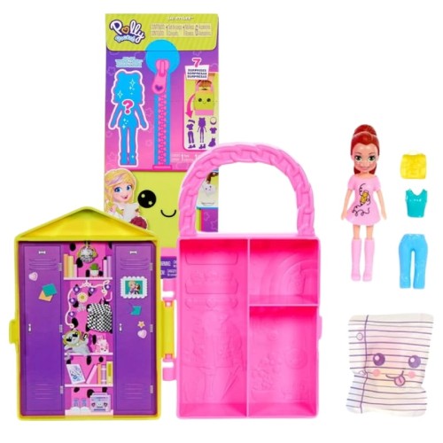 Polly Pocket Mică Stilistă Valiză Portabilă Cu Accesorii