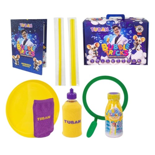 Tuban Bubble Tricks Set 10 Trucuri cu Bule Bule în Valiză