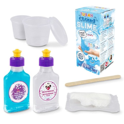 Tuban Cloud Slime Set Diy Pentru Prepararea Slime-ului Pufos De Sine