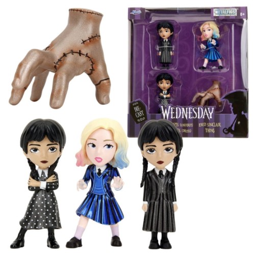 Jada Wednesday Set de 4 Figurine Metalice 4-Pak 8+