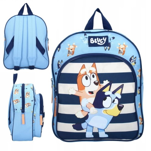Vadobag Rucsac Mic pentru Grădiniță pentru Copii cu Buzunar Bluey Bluey: Jump Into Fun
