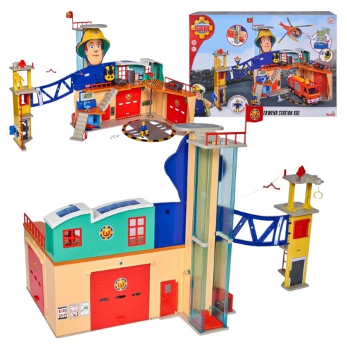 Pompierul Sam Gara de Pompieri XXL Set