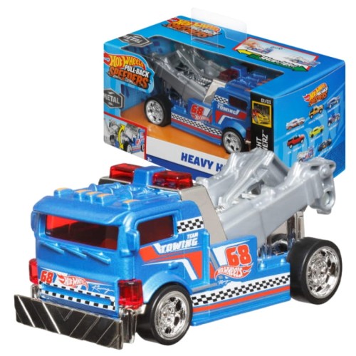Hot Wheels Pull-Back Speeders Mașinuță În Cutie Cu Propulsie Heavy Hitcher