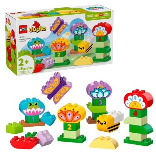 Lego Duplo Cuburi Grădină Creativă și Flori 45 buc. 2+