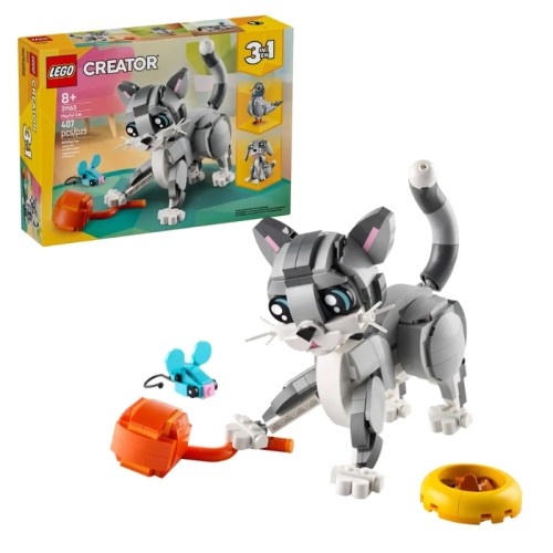 Lego Creator Set Pisica Poznașă 31163 Piese 3în1 407 El. 8+
