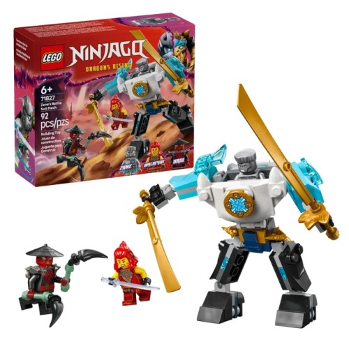 Lego Ninjago Mech În Armură De Luptă Zane 71827 6+