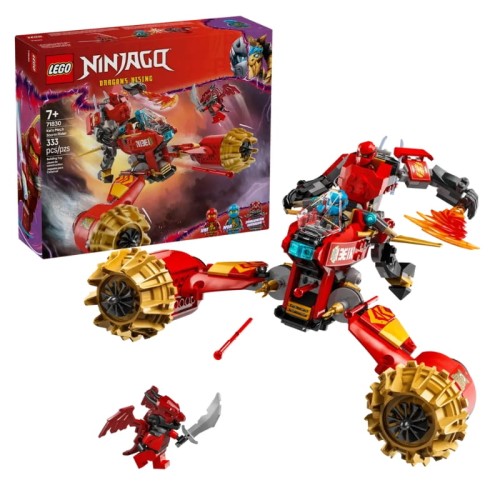 Lego Ninjago Cavalerul Furtunii-Mech Kaia 71830 333 El. 7+